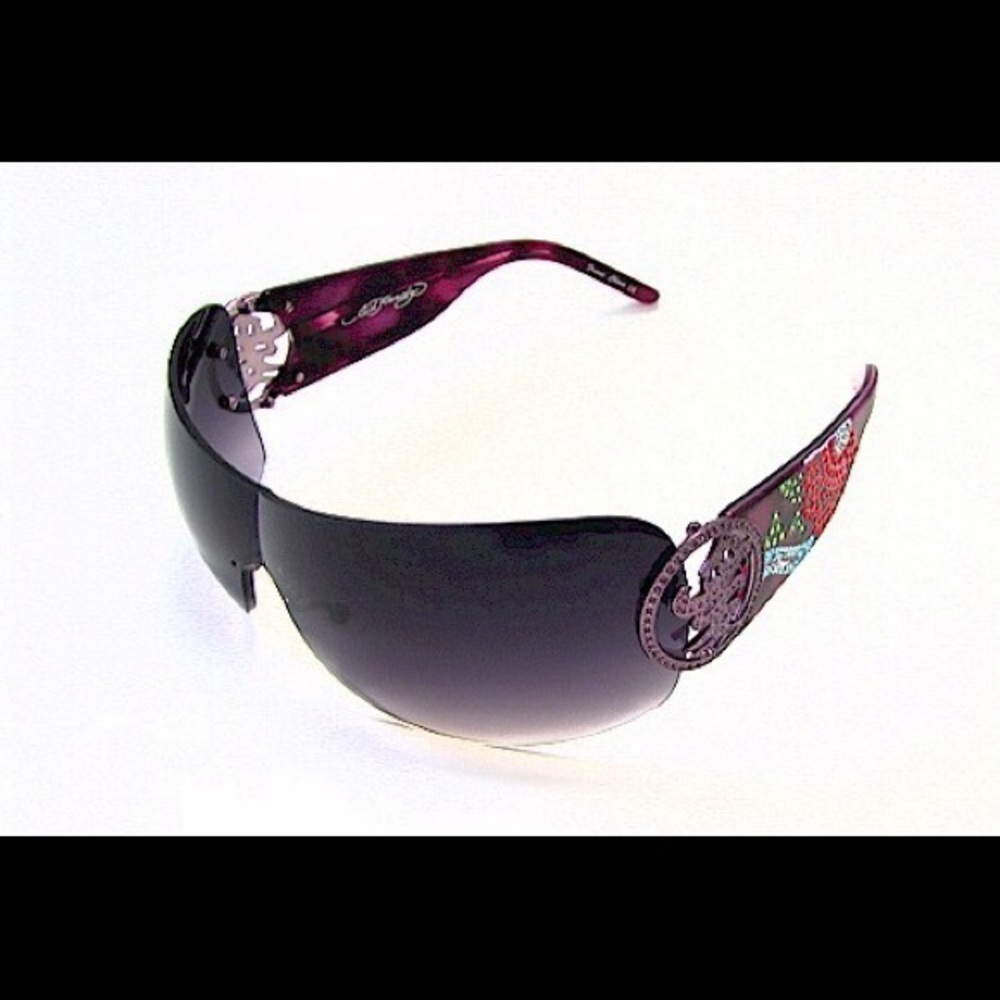 ED HARDY vintage EHS024 Sunglasses Tattoo Shades